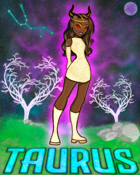 Bougie Taurus Poster