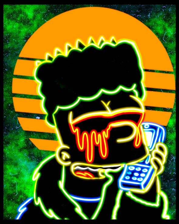 Bougie Bart Poster