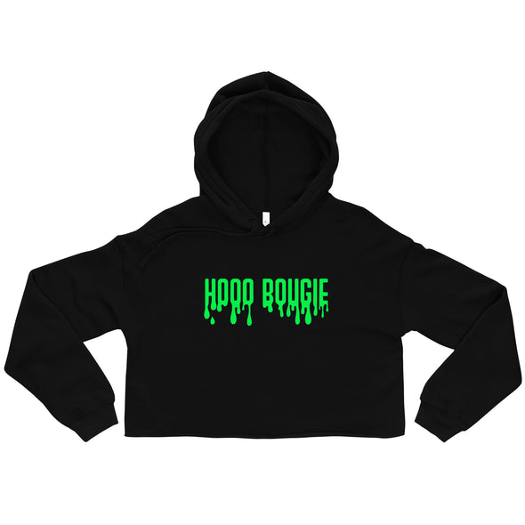 Hood Bougie Slime Crop Hoodie